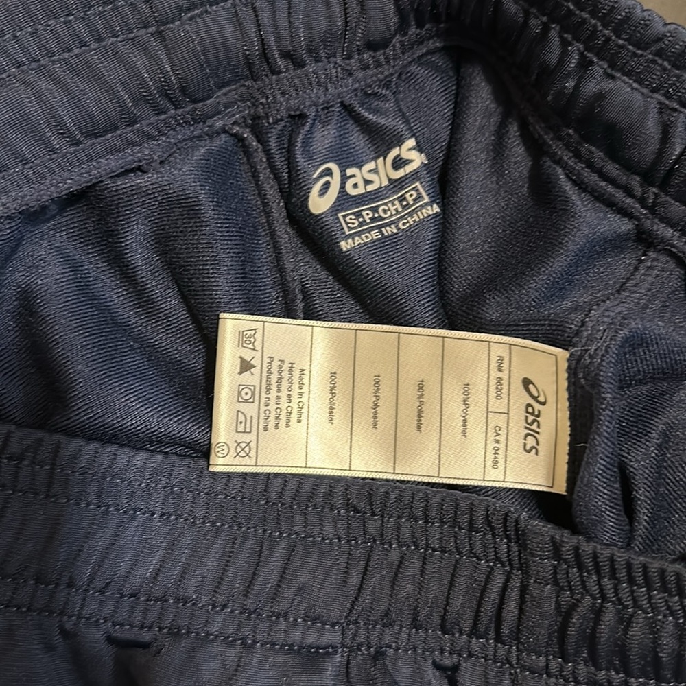 Navy ASICS Sweatpants - Picture 5 of 5